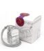 Spry Shade of Noir car perfume glass bottle with a silver patterned cap and white box in Lagos, Nigeria