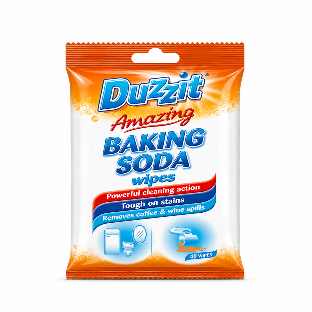 Pack of 40 amazing baking soda cleaning wipes for effective grease and dirt removal in Lagos, Nigeria