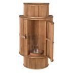 Bamboo Curved Decorative Lantern