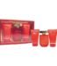 Red 3-piece Monique Pour Femme perfume gift set with 100ml Eau De Parfum, shower gel, and body lotion, Lagos, Nigeria