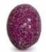 Sparkling pink glass mosaic pear ornament for elegant coffee table and shelf styling in Lagos, Nigeria