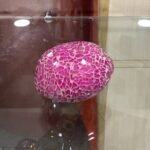 Pink Glass Mosaic Lemon 8#10Cm Ornaments