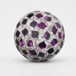 Purple decorative ball ornament for table centerpiece, vase filler or home décor styling in Lagos