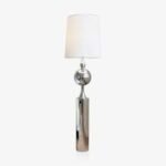 Nkl Finial Lamp Wshade