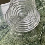 Modern HY36 clear glass transparent planter for indoor botanical displays and home décor in Lagos, Nigeria