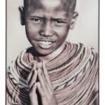 Praying Tribal Child Picture