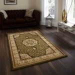 Heritage 4400 Green Rug -160X230