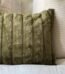 Oliver green ribbed throw pillow decorative cushion for sofa and bedroom in Lagos, Nigeria