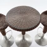 Modern Havanna bar stool with ergonomic seat and metal base for kitchen islands and bars in Lagos, Nigeria