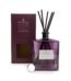 500ml square glass reed diffuser in Oleander & Plum scent for luxury home aromatherapy in Lagos, Nigeria