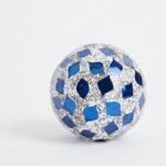 Blue decorative balls for bowl and table centrepiece décor, Lagos, Nigeria