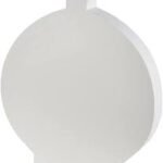 White Metal Vase Large Size