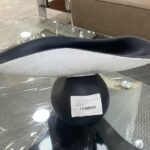 Black Base And White Top Resin Vase Decor