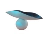 White Resin Ornament Vase