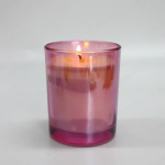 Led Colour Changing Candle Scented Rhubarb & Gardenia
