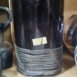 Large Metal String Vase