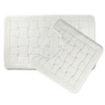 Orkney 2Pc Bath Mat Retail Pack White