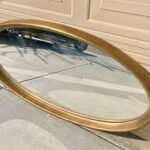 Antique Oval Mirror