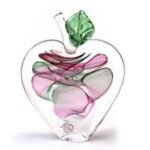 Clear And Orange Apple Decor