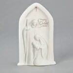 7.5" Holy Family Arch Nativity Figurine