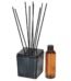 100ml Moroccan amber reed diffuser with fragrance oil and reeds for warm aromatic home scent