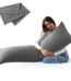 Abella body throw pillow for sofa or bed décor and extra comfort in living spaces