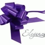 50Mm Pull Bows Purple Ribbon