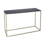 Black Glass Console