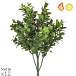 Foliage Buxus Green 47Cm Fr Uv Flower