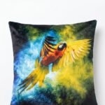 Cluster design 30x30 throw pillow for home décor in Lagos, Nigeria, soft decorative cushion placed on sofa