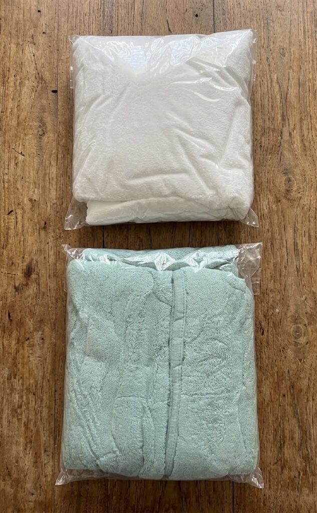 Plain cotton bath robe soft absorbent wrap robe with belt and pockets Lagos Nigeria