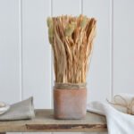 23X7Cm Dried Grass Bouquet Pot Flower