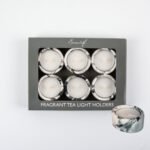 A pack of six pink Aphrodite Fragranced Tea Holders 6pc scented tealights for home ambiance in Lagos, Nigeria