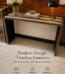 Modern slim console table for hallway or living room décor in Lagos, Nigeria for hallway or living room décor in Lagos, Nigeria