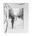 Wedding 5x7 photo frame with 3D wave and two hearts design for tabletop display in elegant Lagos home décor