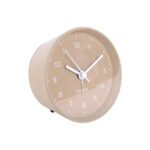 Alarm Clock Cone Sand Brown D.10Cm H.5Cm Excl.Aa.. Des Armand