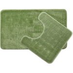 Orkney 2Pc Bath Mat Retail Pack Sage Green