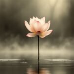 Sgl Lotus Pink Flower