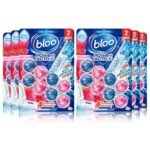 Bloo Power Active Twin Rim Block Lemon Pk6 Toilet Cleaning Agent