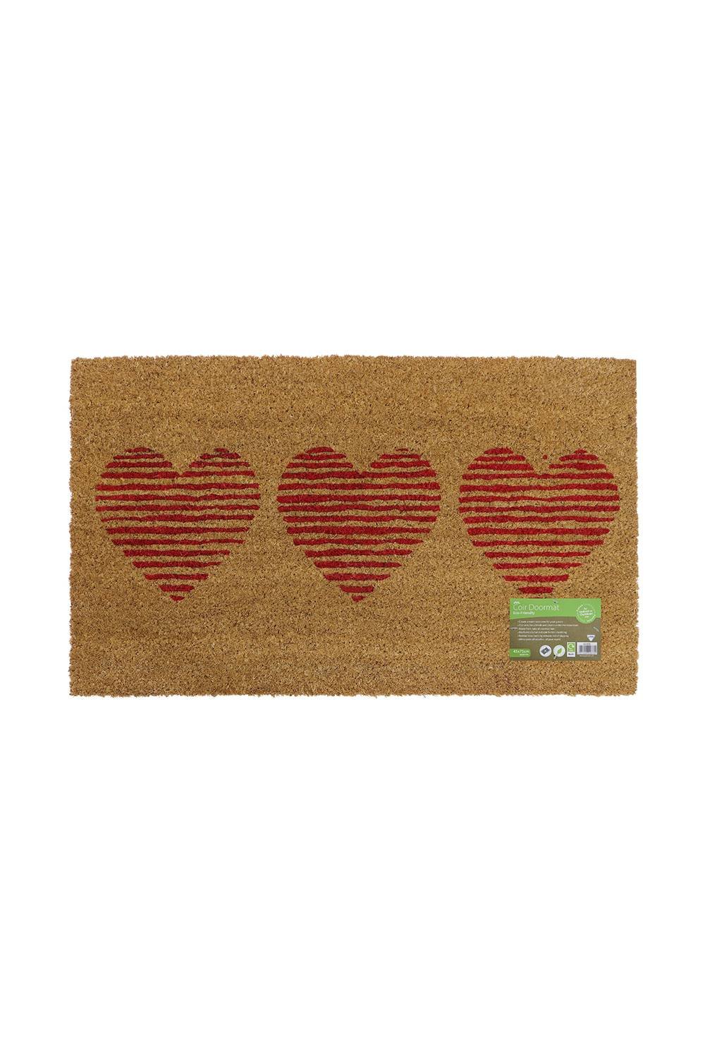 m5017440028841_red_xl.jpeg Latex Backed Coir Entrance Door Mat - Image 1