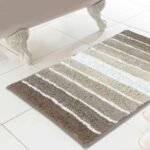 Tonal Stripe Bath Mat
