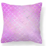 Sequin Cushion Rainbow Throw Pillow