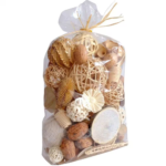 Natural deco potpourri 20cm with dried flowers leaves and decorative pieces in bowl Lagos Nigeria