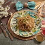 Eden Leaf 25.4Cm Dia Plate Bamboo Fibre