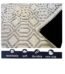 Cream white accent rug 76x114cm soft decorative floor rug for living room or bedroom in Lagos, Nigeria