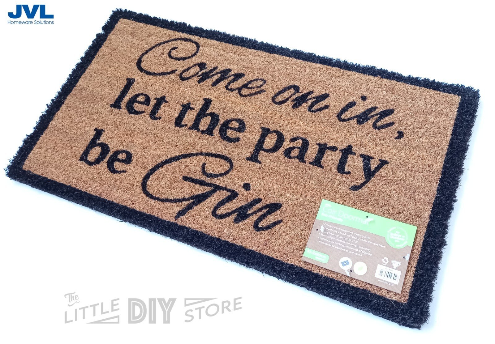 s-l1600-26.jpg Gin Latex Coir Doormat 33.5X60Cm - Image 1