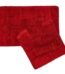Red waves cotton 2 piece bathroom set soft absorbent bath and pedestal mats Lagos Nigeria