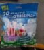 Multi-colored 30 pack of durable plastic clothes pegs for laundry and hanging clothes in Lagos, Nigeria