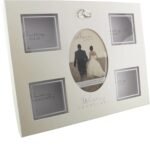 Amore Keepsake Photo Frame Box 4 Compartment Wedding