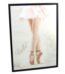 Glitter ballerina wall art piece for stylish wall décor in bedroom, living room or kids’ room in Lagos, Nigeria